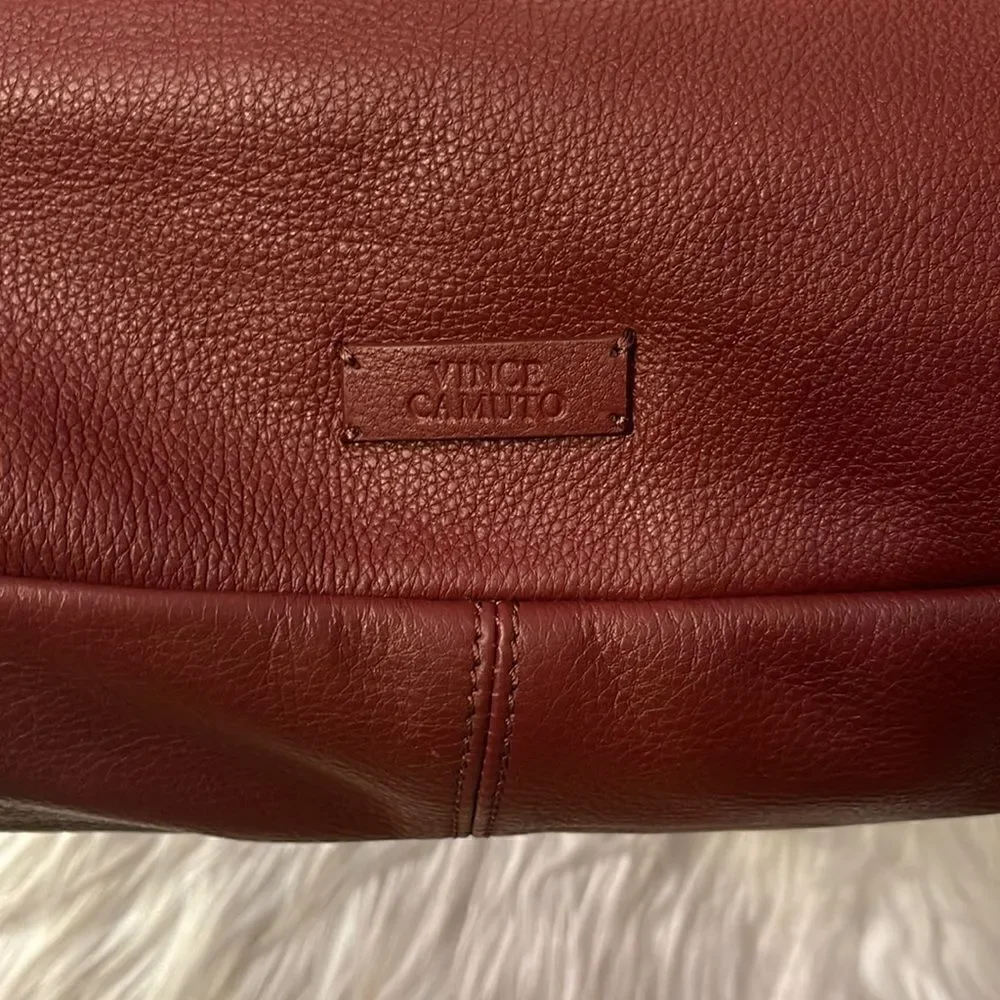 Vince Camuto cranberry Hobo bag NWT
